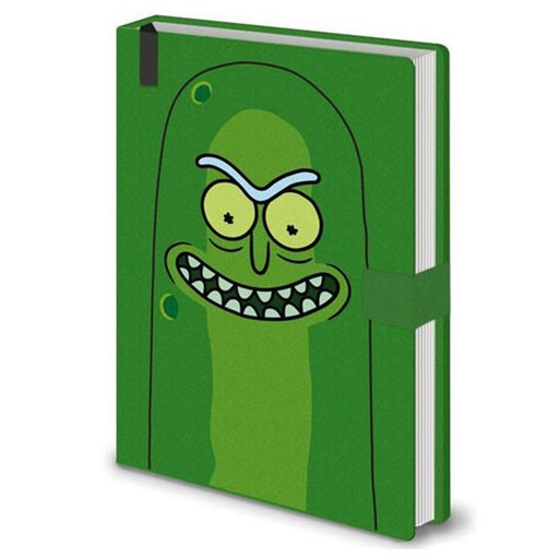 [IM1JCQA01] Rick and Morty Pickle Rick Premium Noteboook