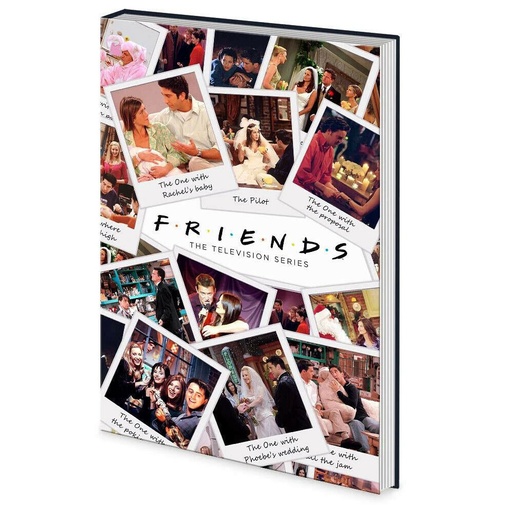 [IM1MNWW01] Friends Polaroids A5 Journal Notebook