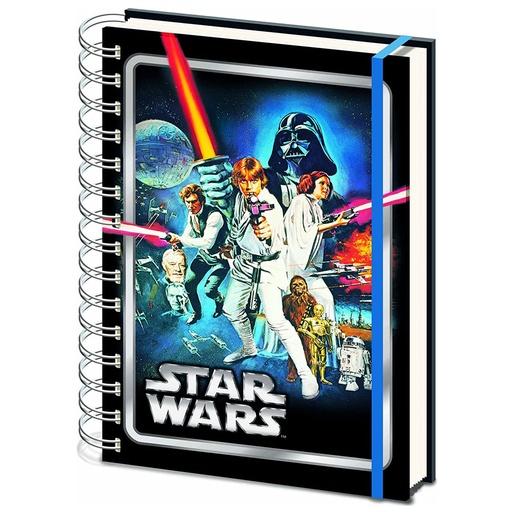 [IM1RJTN01] Star Wars Classic A New Hope A4 Notebook