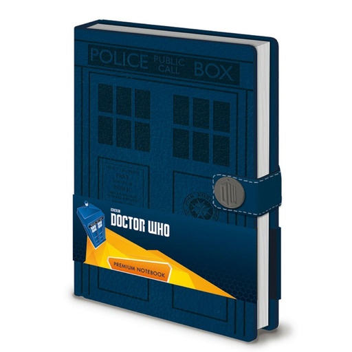 [IM1XFXV01] Doctor Who Tardis Premium Premium A5 Notebook