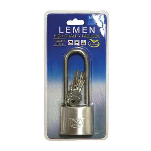 [TB3VGM01] 30mm Stainless Steel Padlock Long Shank