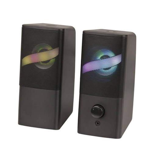 [TB3EGY01] 2-Channel USB Powered PC Speaker with RGB Lighting