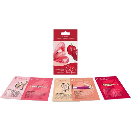 [MI20OZT01] Oral Sex Adult Card Game