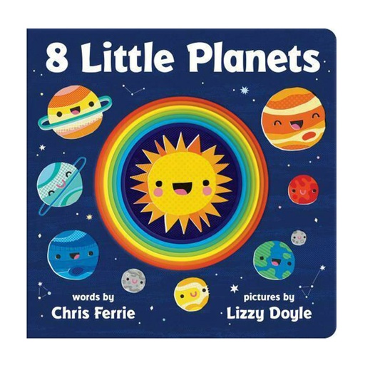 [HB3THTU01] 8 little Planets Board Book by Chris Ferrie