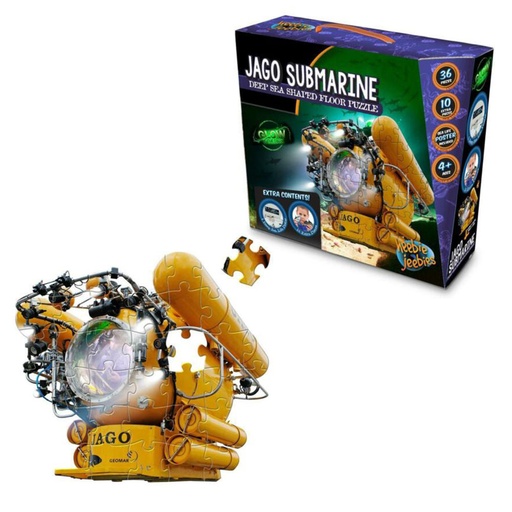 [HB3WFAO01] Jago Submarine Deep Sea Shaped Floor Glow Puzzle