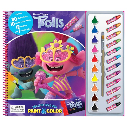 [BS1HGWY01] Trolls Paint & Colour