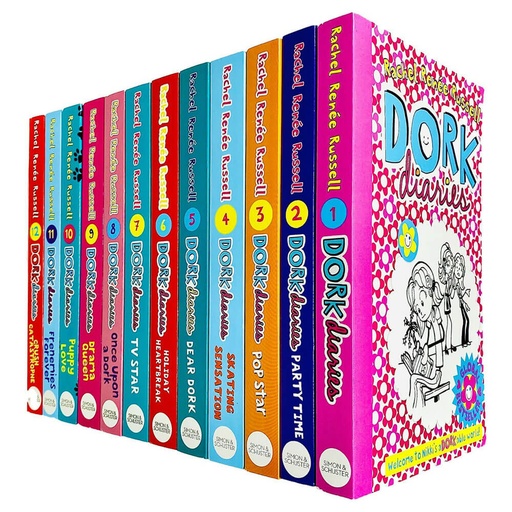 [BS1NPUA01] Dork Diaries 12 Volume Set