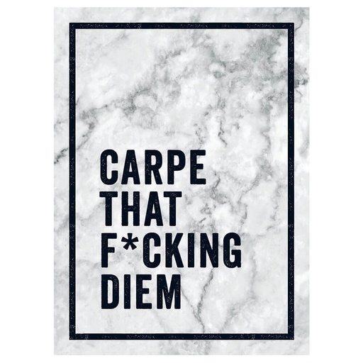 [BS1GABO01] Carpe That F*cking Diem Self Help Book