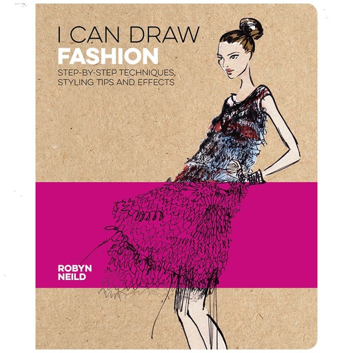 [BS1IIVY01] I Can Draw Fashion Book by Robyn Neild