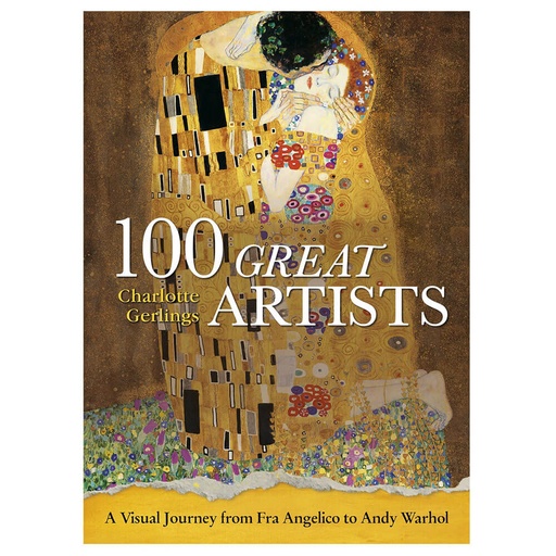 [BS1LISZ01] 100 Great Artists Book by Charlotte Gerlings