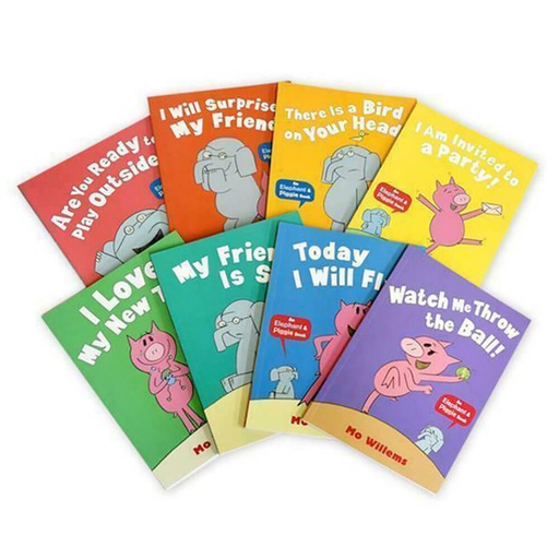 [BS1QWQC01] Elephant and Piggie 8 Book Set