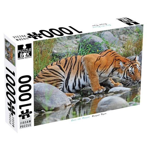 [BS1KROY01] Bengal Tiger Save the Planet Puzzle 1000pcs