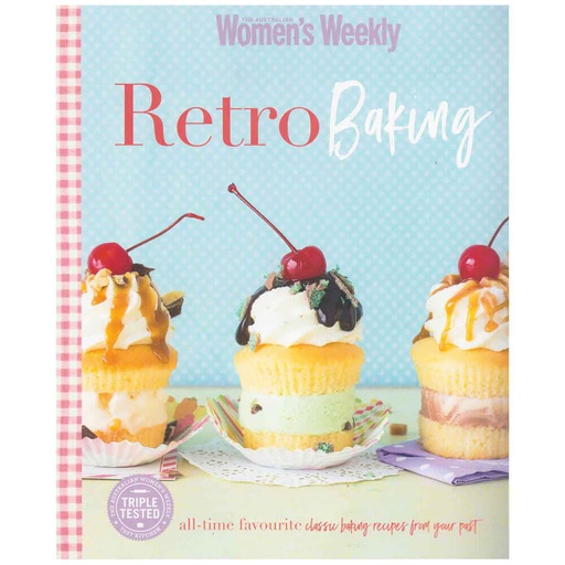 [BS1FFAV01] Retro Baking Book by Australian Woman's Weekly