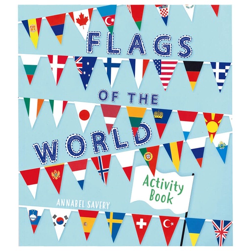 [BS1SAQC01] Flags of the World Activity Book