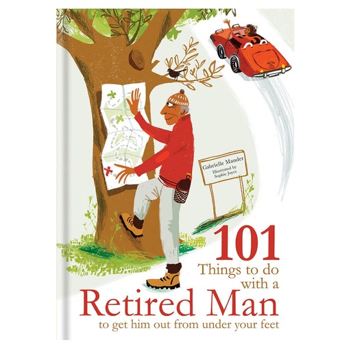 [BS1CVZY01] 101 Things to Do with a Retired Man… Self Help Book