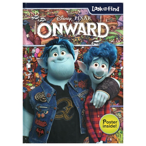 [BS1ERQC01] Disney Pixar Onward Look and Find Activity Book w/ Poster