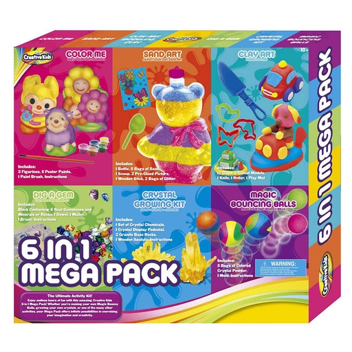 [BS1WUBJ01] 6-in-1 Mega Kids Activity Pack
