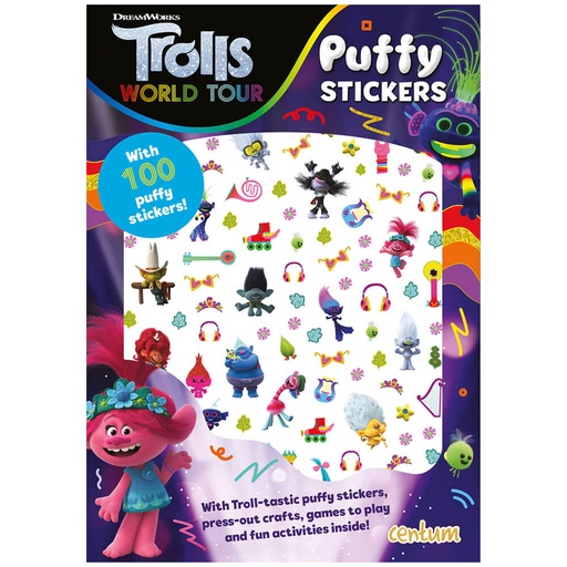 [BS1RMRH01] Puffy Stickers: Trolls 2: Puffy Sticker Book