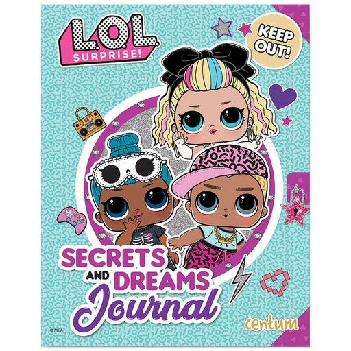 [BS1FWDV01] L.O.L. Surprise! Secrets & Dreams Journal Self Help Book