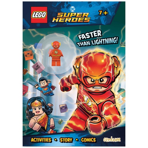 [BS1QPWT01] Lego DC Superheroes Faster Than Lightning! Picture Book
