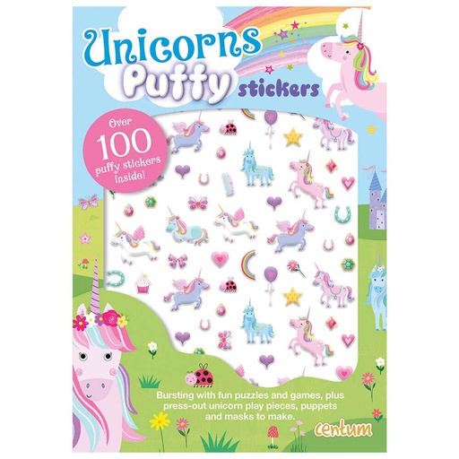 [BS1CFIK01] Puffy Stickers: Unicorns Puffy Sticker Book