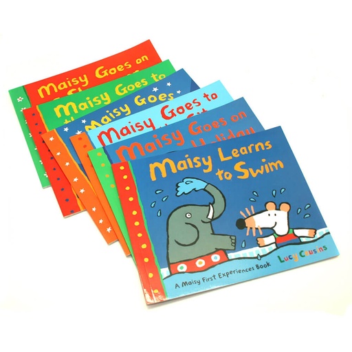 [BS1WHMV01] Maisy Holiday Book Bag Set of 6