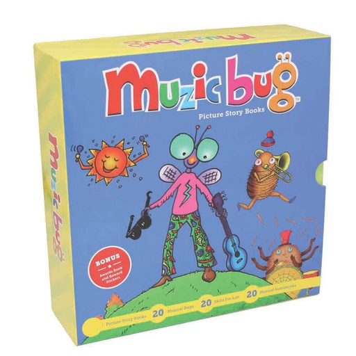 [BS1ETVJ01] Muzicbug Early Learning Books Boxset