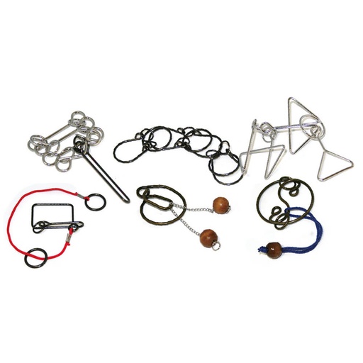 [BS1GDRR01] 6 Wire Puzzles