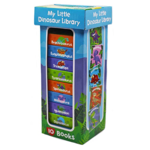 [BS1GYWZ01] My Little Dinosaur Library Early Learning Books