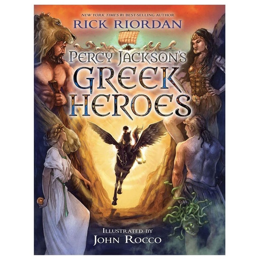 [BS1KDUX01] Percy Jackson's Greek Heroes Book by Rick Riordan