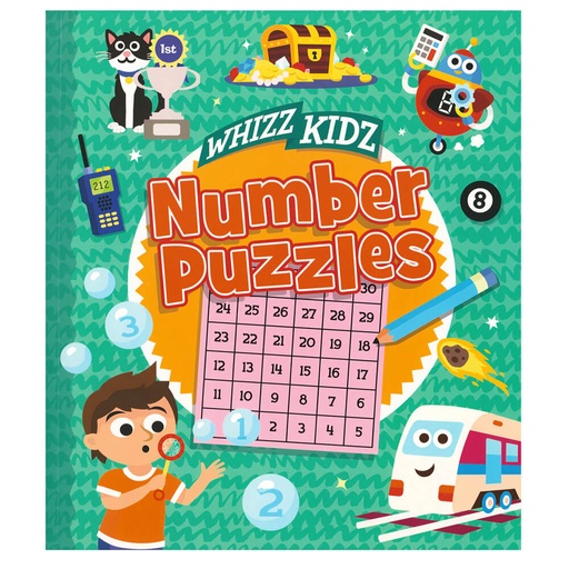 [BS1HWXQ01] Whizz Kidz Number Puzzles