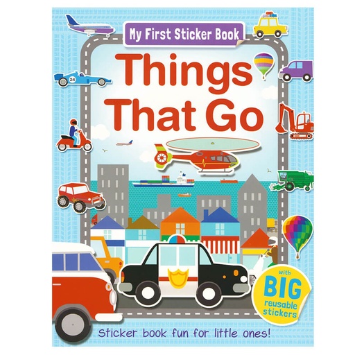 [BS1PCZW01] Things That Go Activity Book