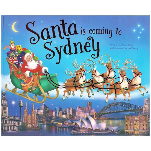 [BS1HIWC01] Santa's Coming To Sydney Picture Book