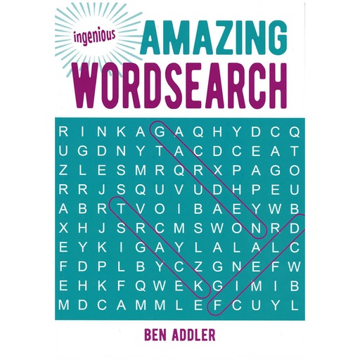 [BS1MYIU01] Amazing Wordsearch Book by Ben Addler