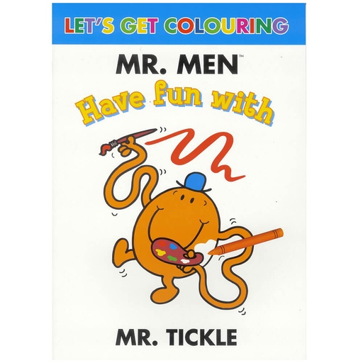 [BS1AHWQ01] Mr Tickle Let's Get Colouring
