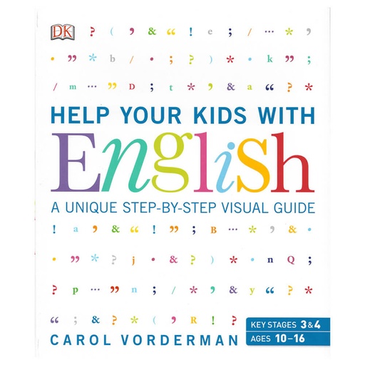 [BS1EGZE01] DK Help Your Kids with English Book by Carol Vorderman