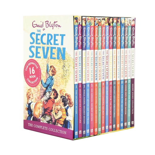 [BS1MWLF01] Secret Seven 1-16 Slipcase