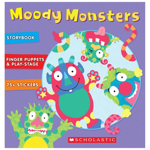 [BS1KGAM01] Moody Monsters Picture Book