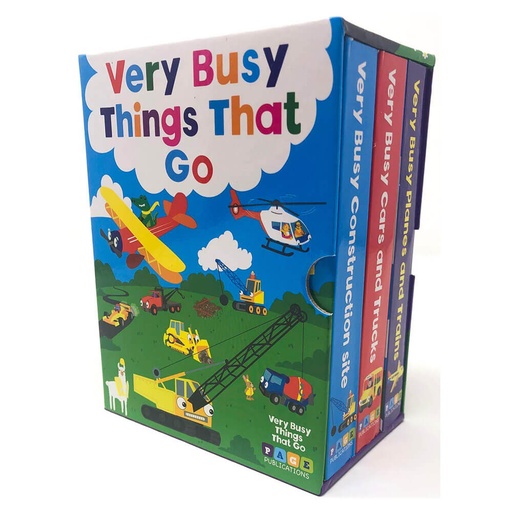 [BS1IPXJ01] Very Busy Things That Go Early Learning Book