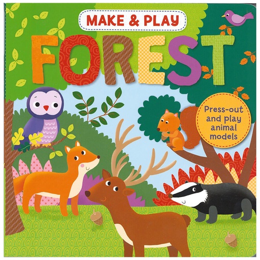[BS1ANSH01] Make & Play Forest Board Book