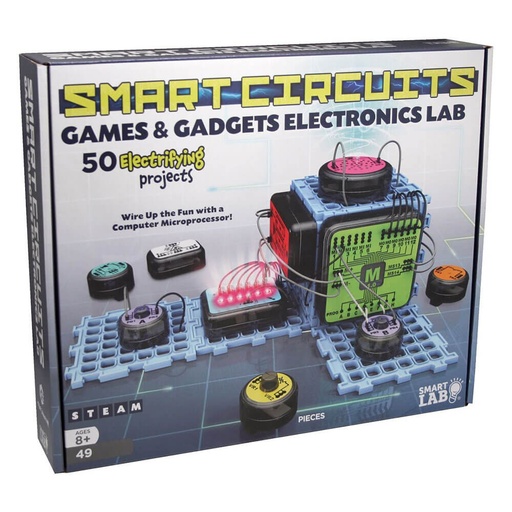 [BS1DPTQ01] Smart Circuits Games & Gadgets Electronics Lab