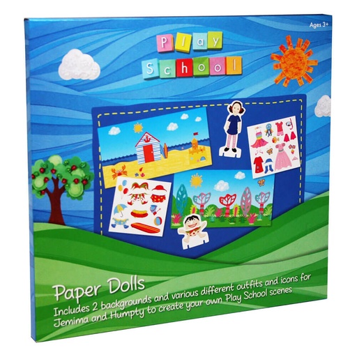 [BS1FIWP01] Play School Paper Dolls