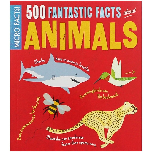 [BS1HSVA01] 500 Fantastic Facts About Animals Book by Clare Hibbert