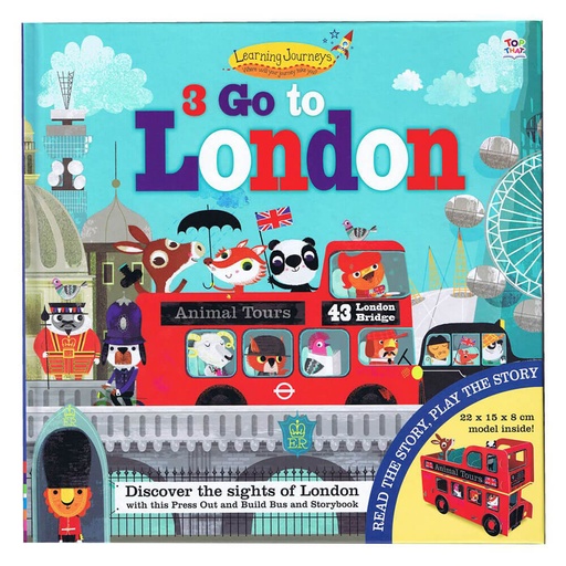 [BS1MIEB01] 3 Go To London Picture Book