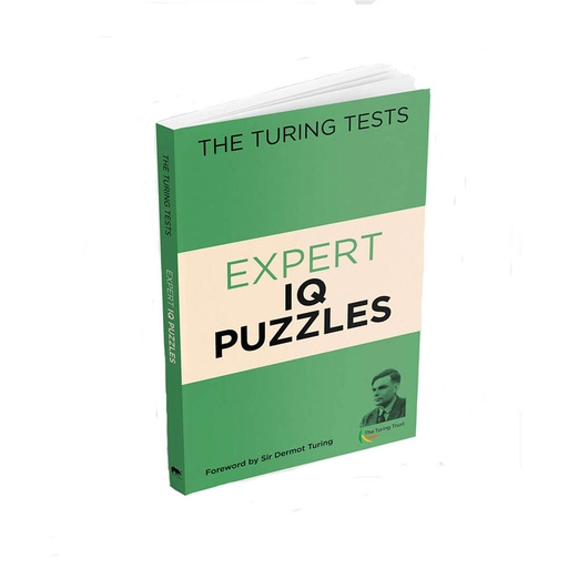 [BS1XVRB01] The Turing Tests Expert IQ Puzzles Book by Eric Saunders