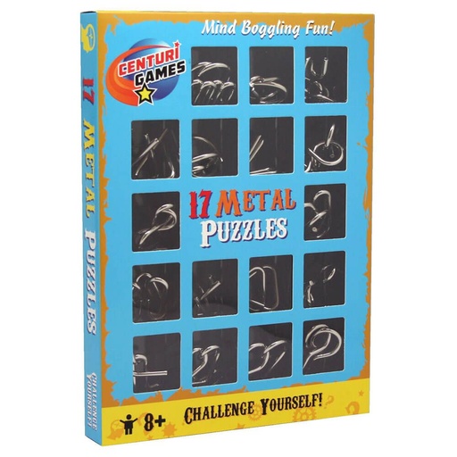 [BS1RCIT01] 17 Metal Puzzles