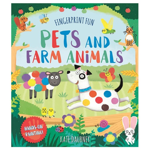 [BS1HBCD01] Fingerprint Fun Pets And Farm Animals