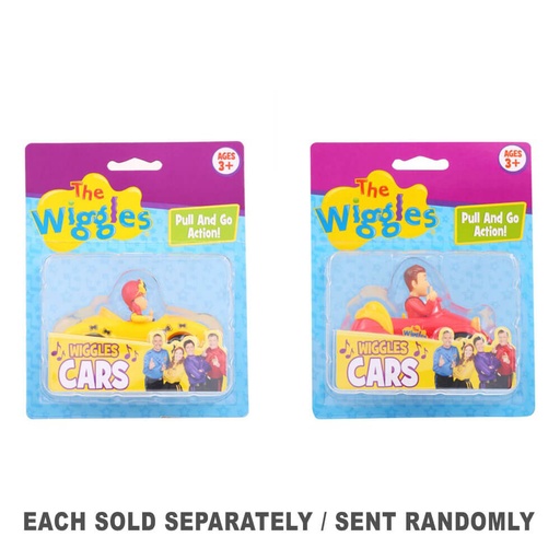 [BS1QCIS01] Wiggles Pull Back Car Assorted