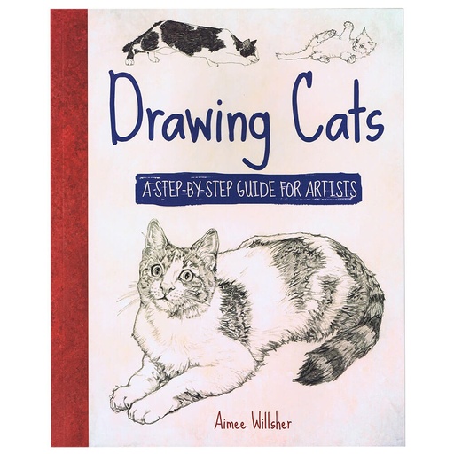 [BS1SLJT01] Drawing Cats Book by Aimee Willsher
