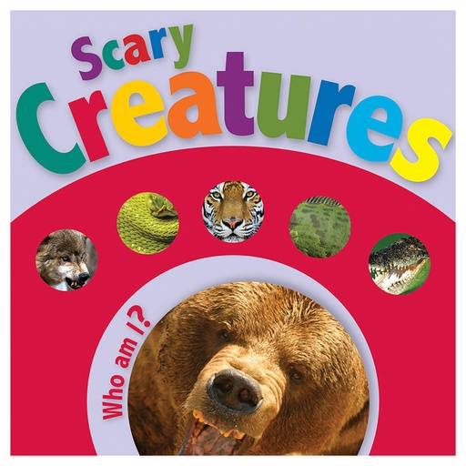 [BS1DBHT01] Who am I Scary Creatures Book by Crozon and Lanchais